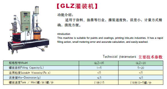 GLZ灌裝機(jī)-其它設(shè)備